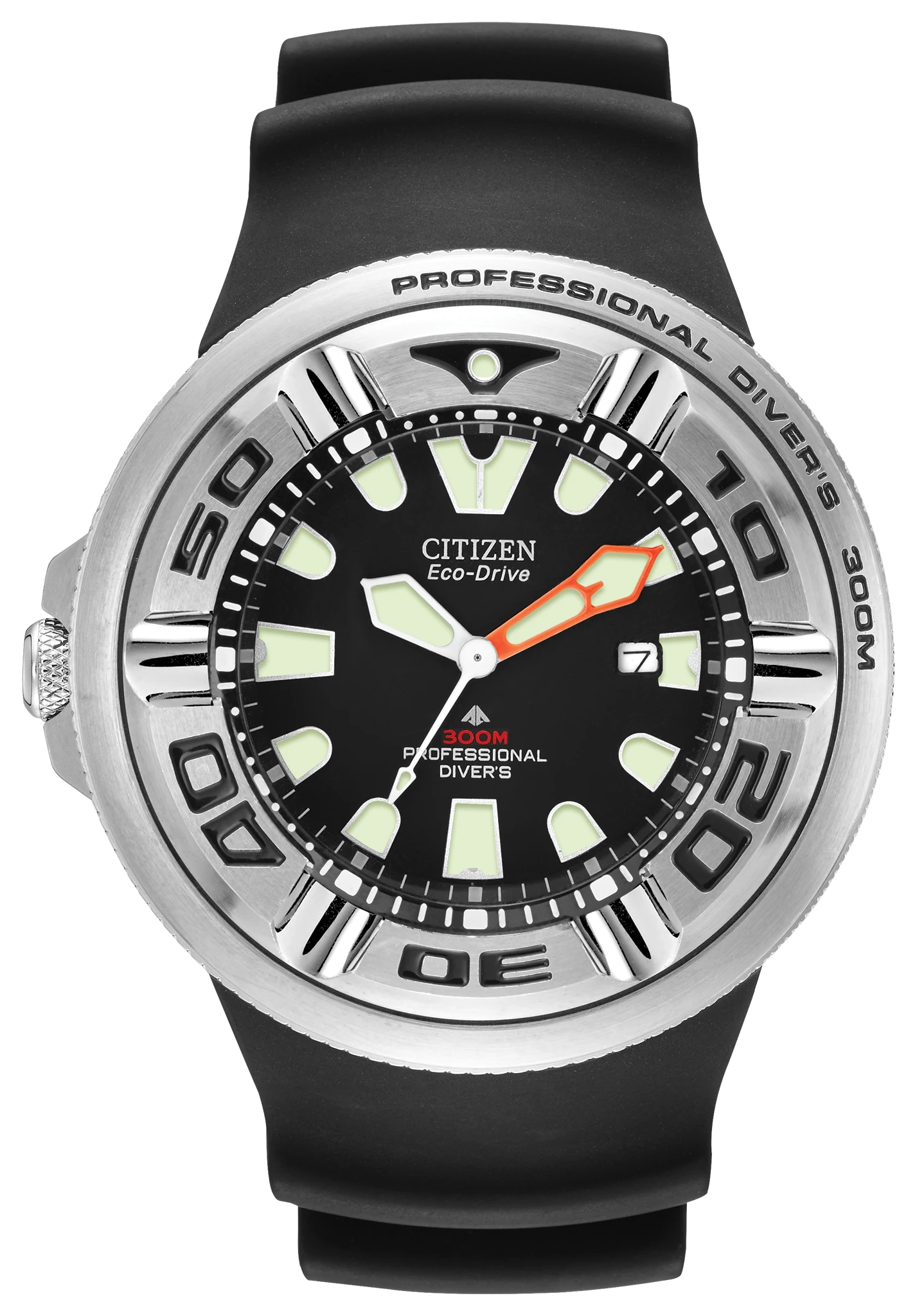 Promaster Diver Men s Eco Drive BJ8050 08E Steel Diver Watch CITIZEN